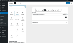 Puedes crear bloques o personalizar las existentes con wordpres. 