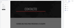 Imagen donde se muestra que puedes configurar la navegación de tu sitio